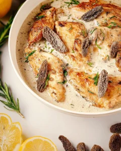 Chicken-with-Morels-Recipe