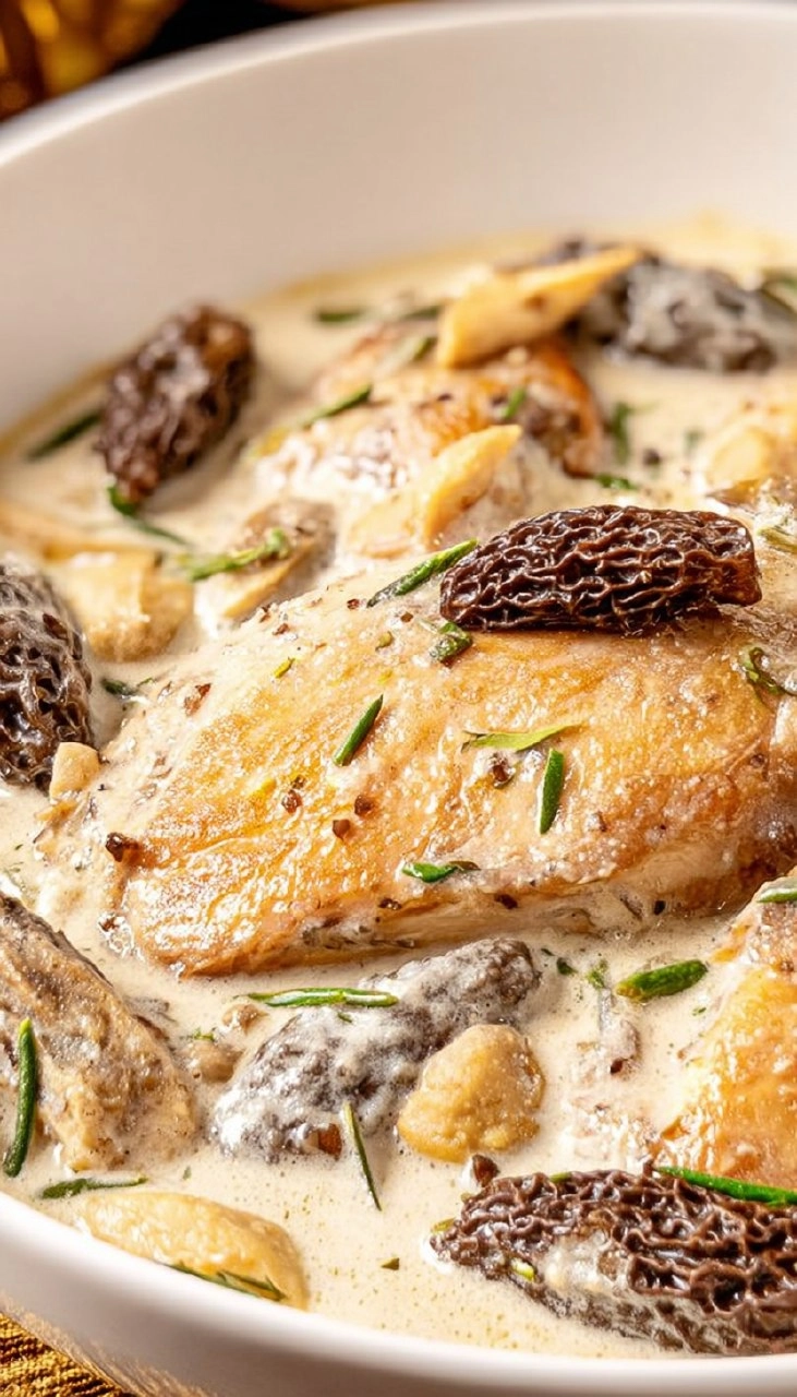 Chicken With Morels