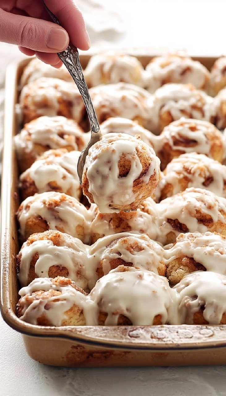 Cinnamon Bun Bites 7 Cinnamon Bun Bites