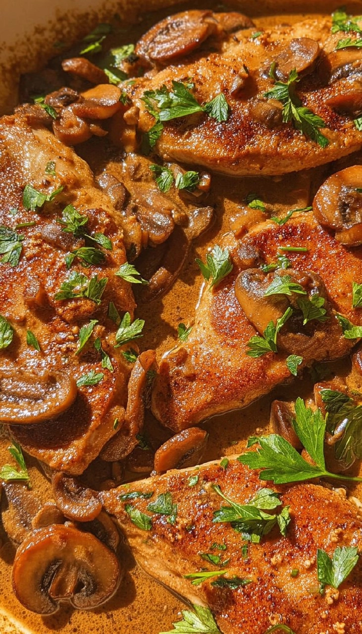 Classic Chicken Marsala
