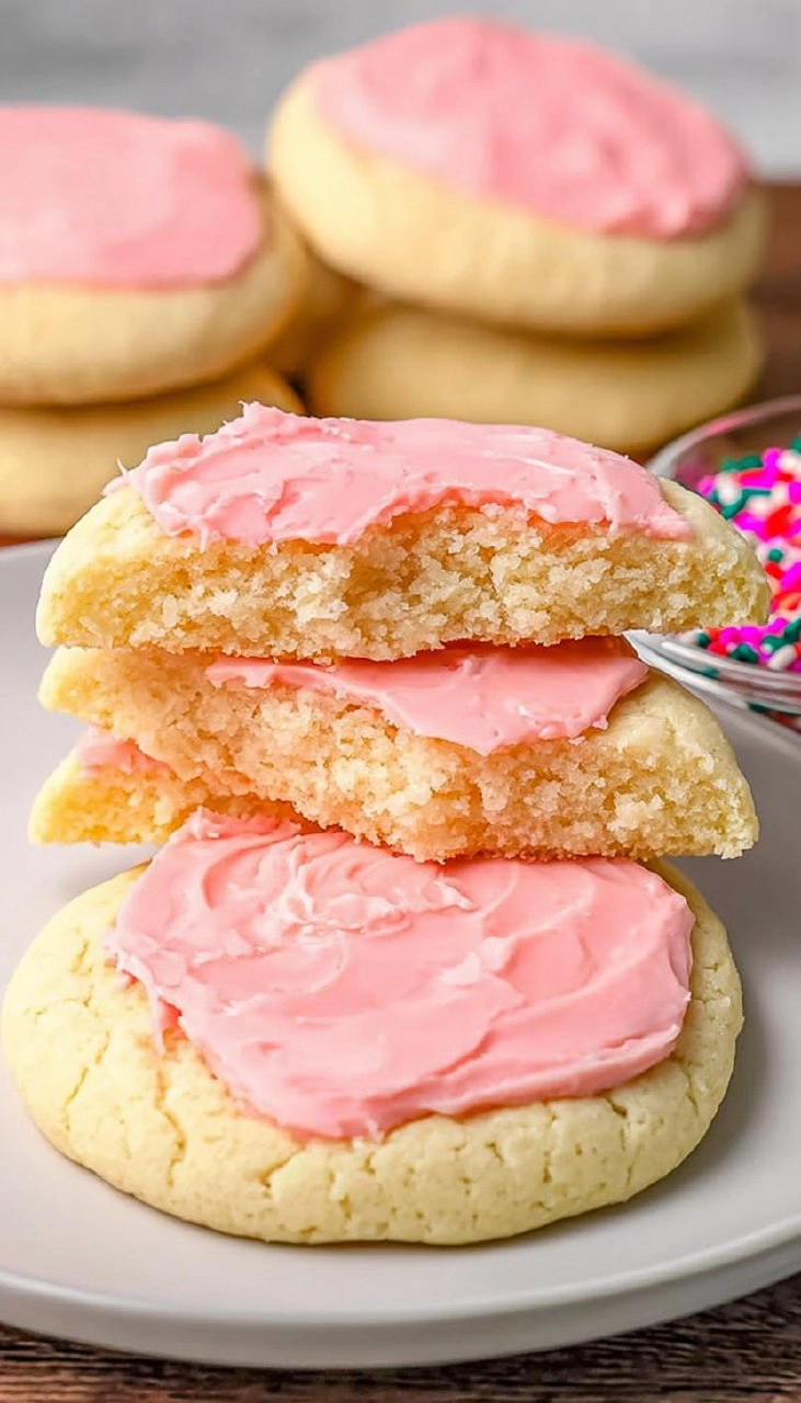 Copycat Crumbl Sugar Cookies