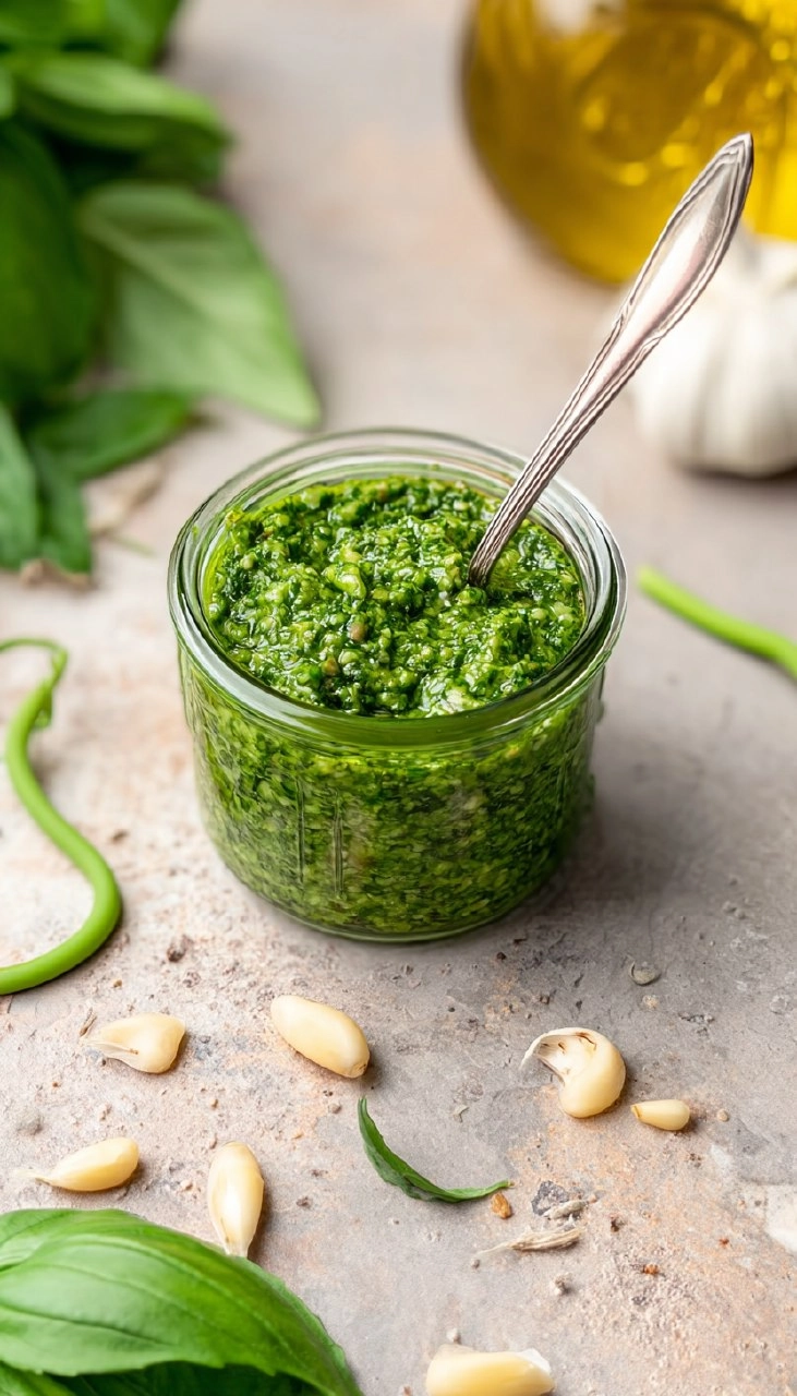 Garlic Scape Pesto