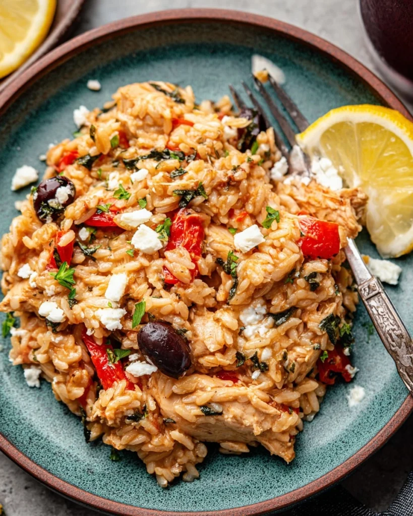 Greek-Chicken-And-Rice-Recipe