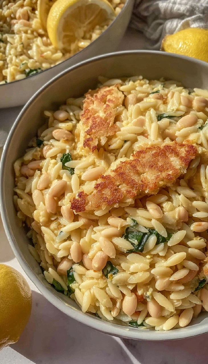 Lemon Orzo