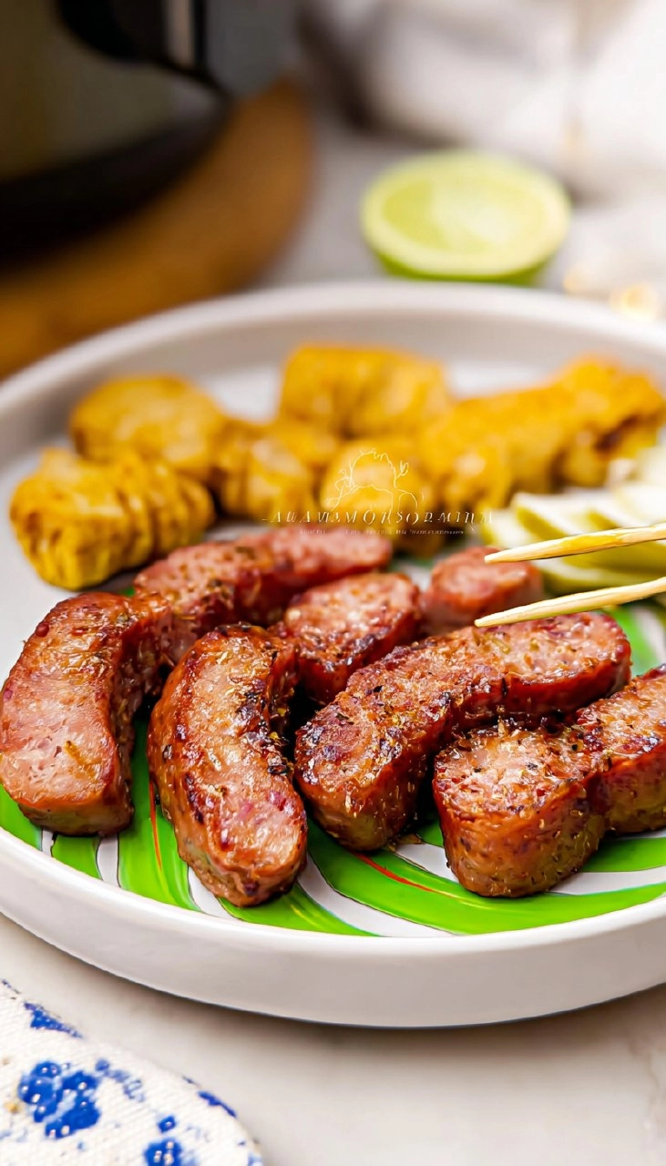 Longaniza En Air Fryer