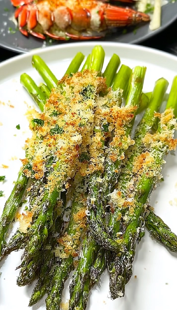 Parmesan-Crusted Baked Asparagus