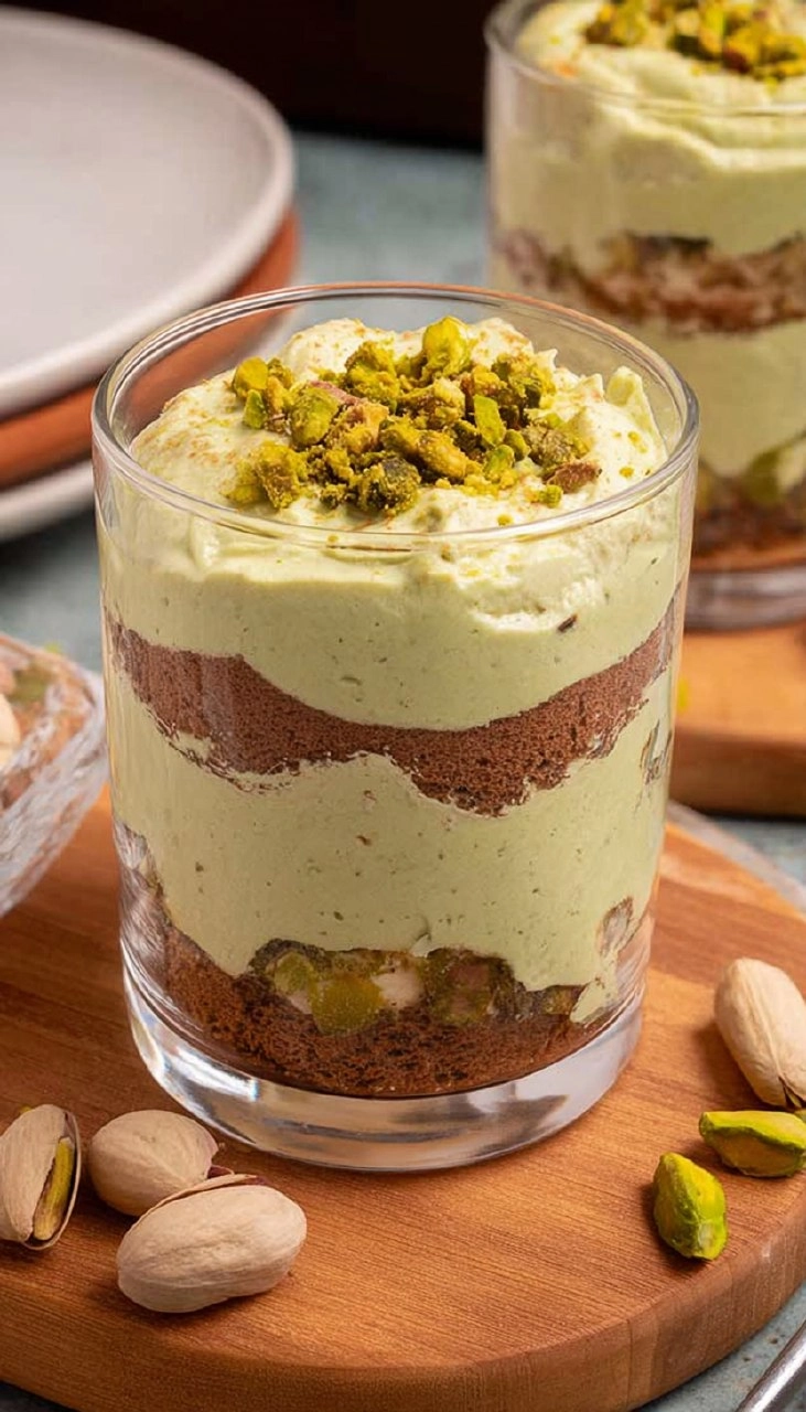 Pistachio Tiramisu In Cups 7 Pistachio Tiramisu In Cups