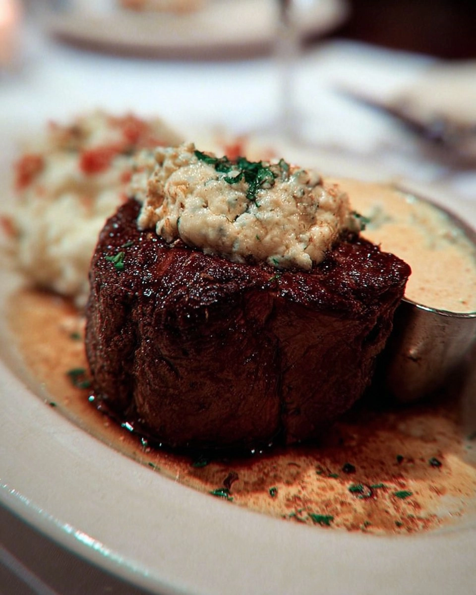 Home 1 Ruths-Chris-Steak-House-Blue-Cheese-Filet-Copycat-Recipe