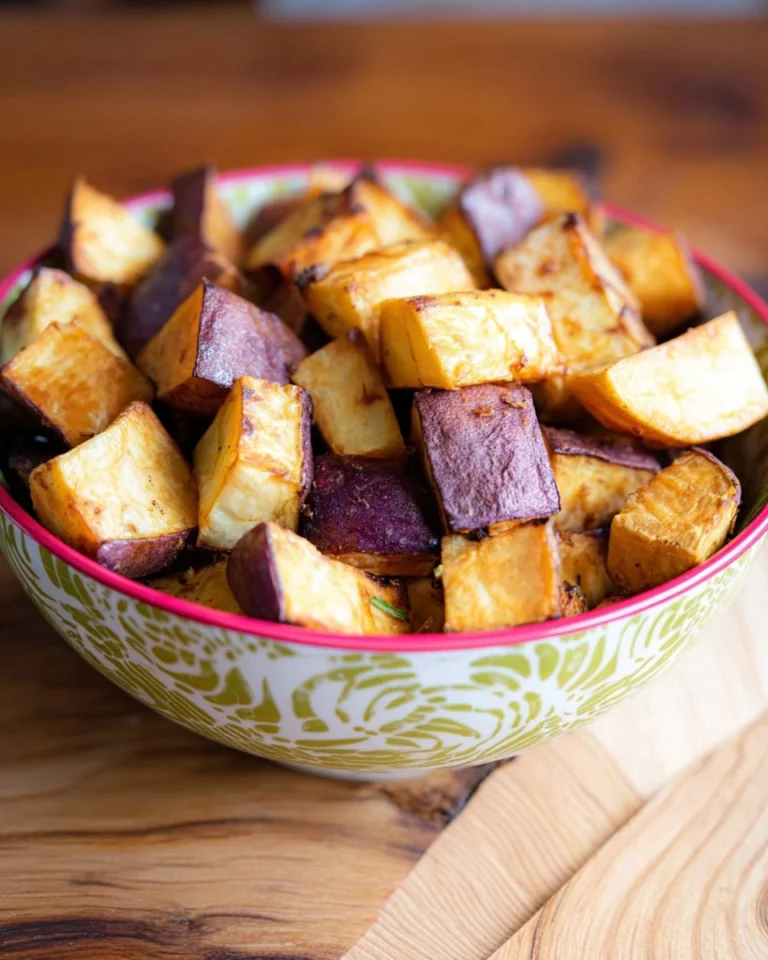 Air-Fryer-Japanese-Sweet-Potato-Cubes-Recipe