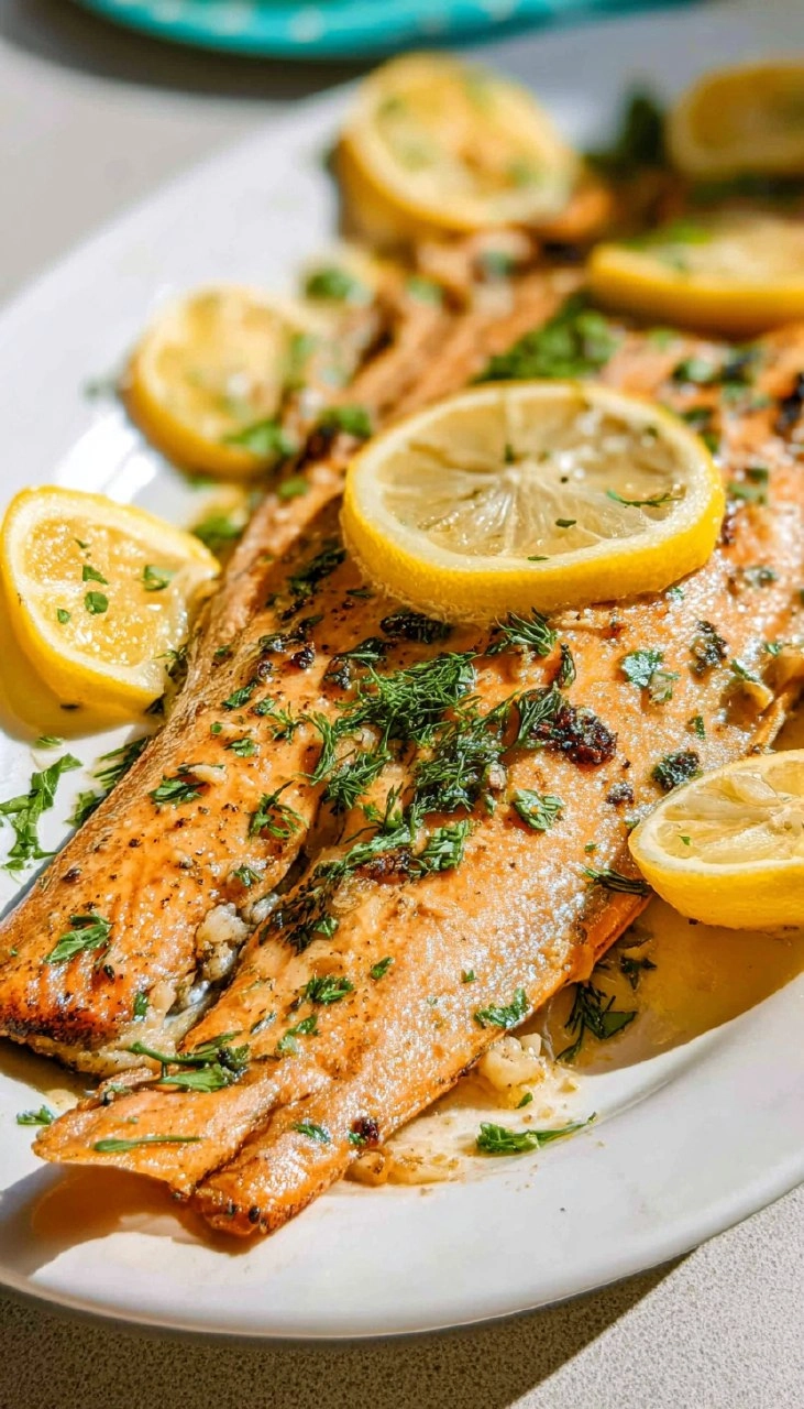 Baked Trout With Lemon, Garlic, And Fresh Herbs 7 Baked Trout With Lemon, Garlic, And Fresh Herbs