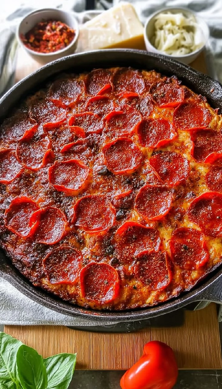 Cast Iron Pan Pizza