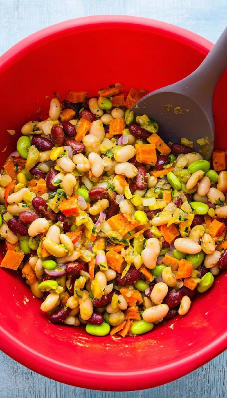 Honey Curry Bean Salad 7 Honey Curry Bean Salad