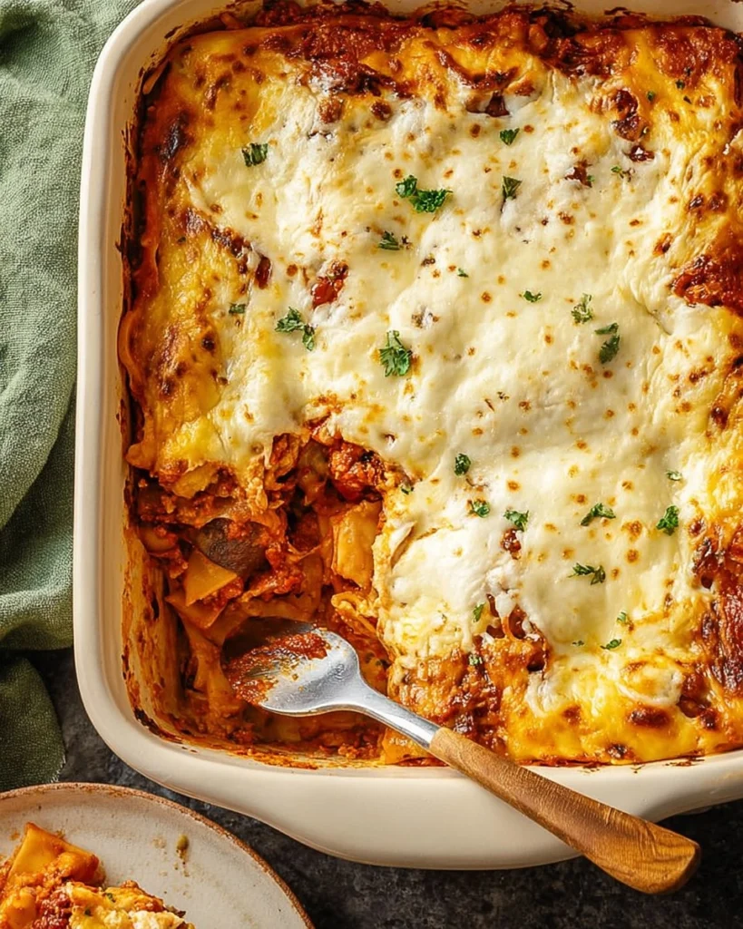 Lazy-Lasagna-Casserole-Recipe