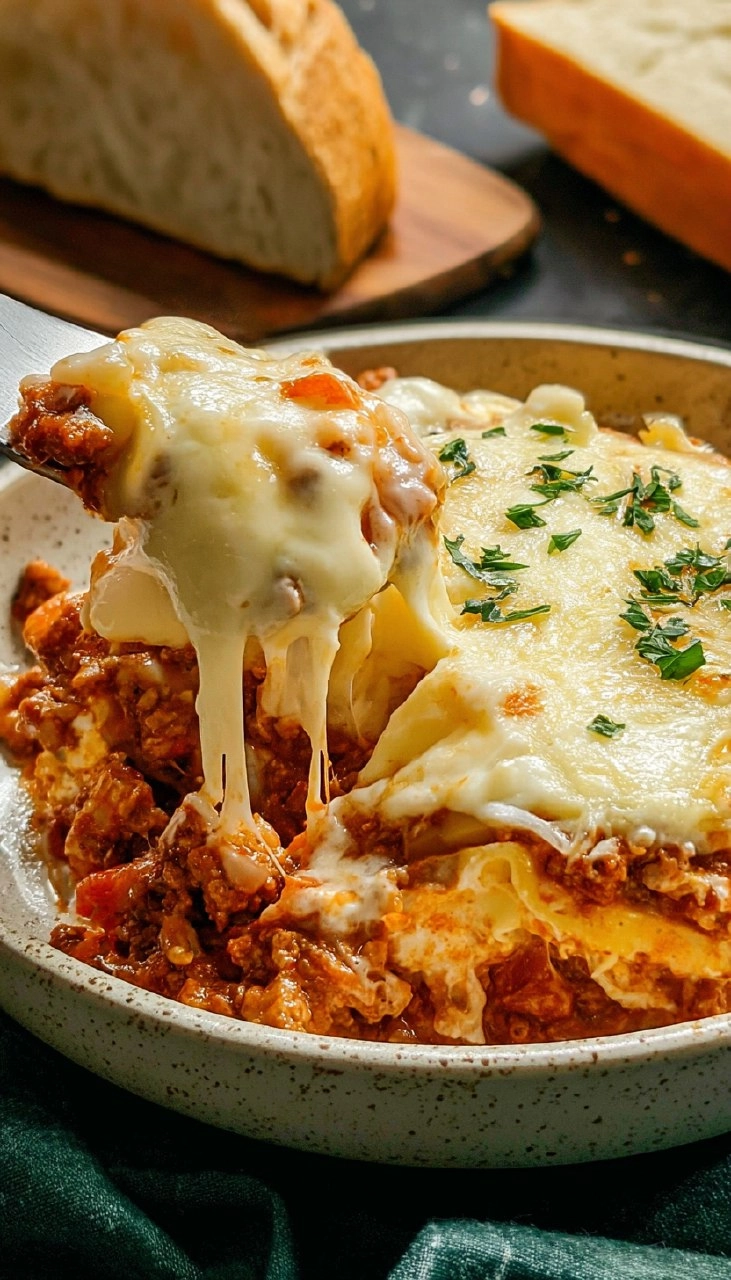 Lazy Lasagna Casserole 7 Lazy Lasagna Casserole