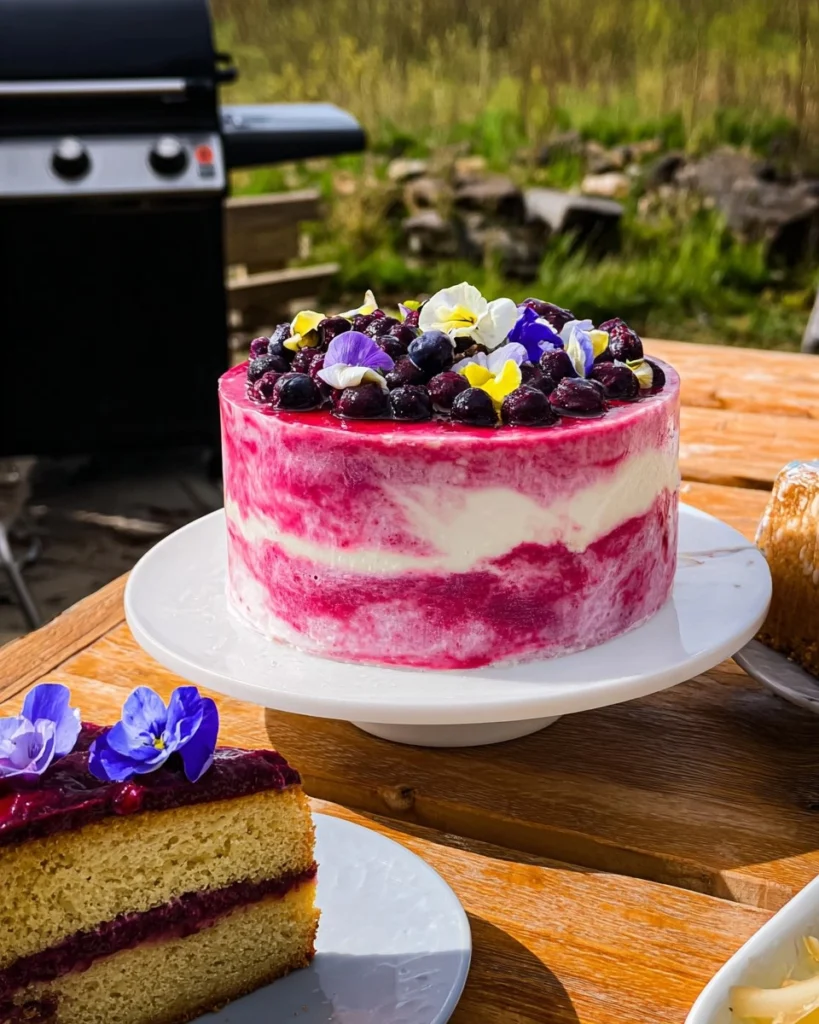 Lemon-Cake-with-Blueberry-Curd-Recipe