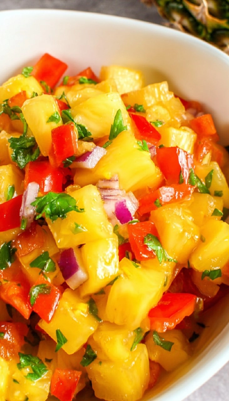 Pineapple Mango Salsa 7 Pineapple Mango Salsa