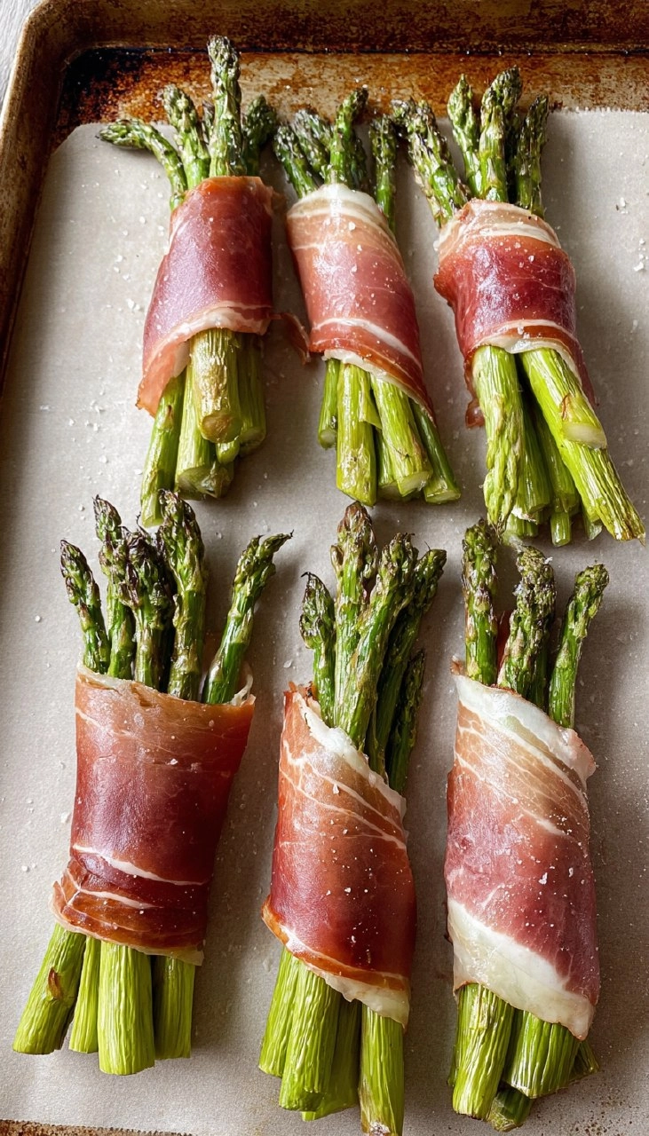 Prosciutto Wrapped Asparagus 7 Prosciutto Wrapped Asparagus