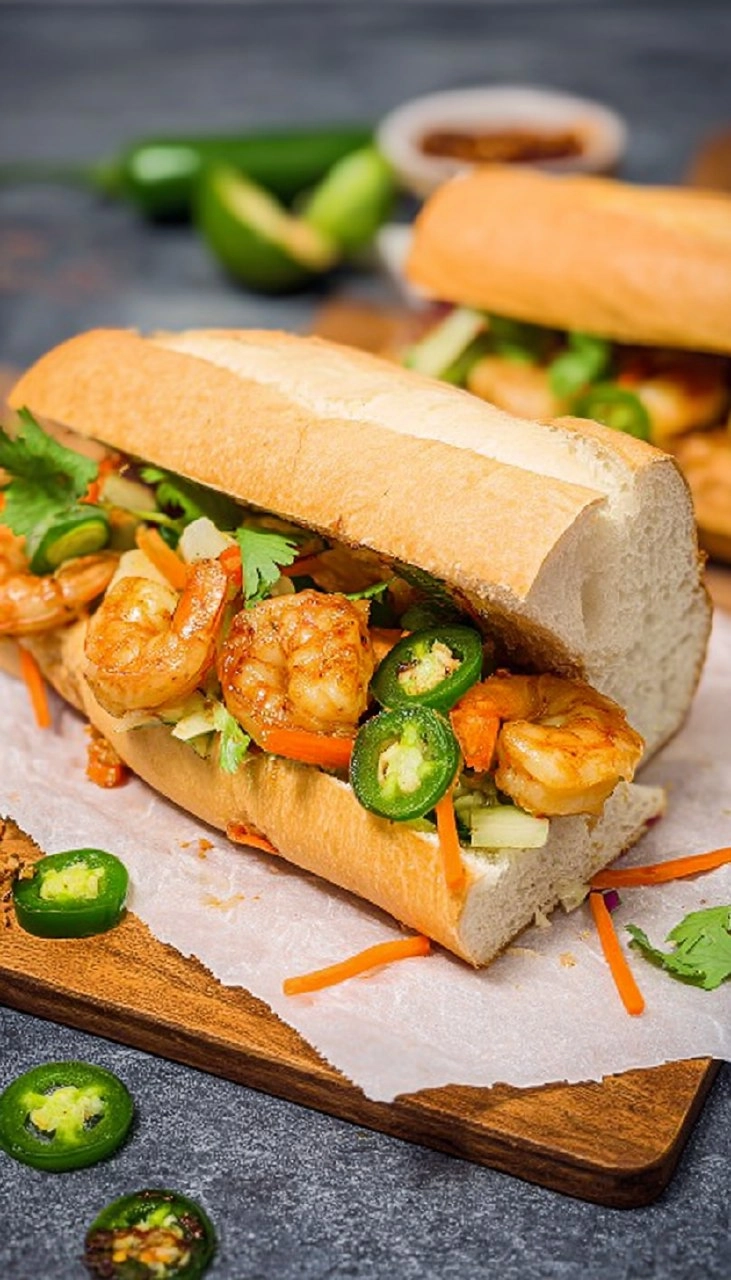 Shrimp Banh Mi 7 Shrimp Banh Mi