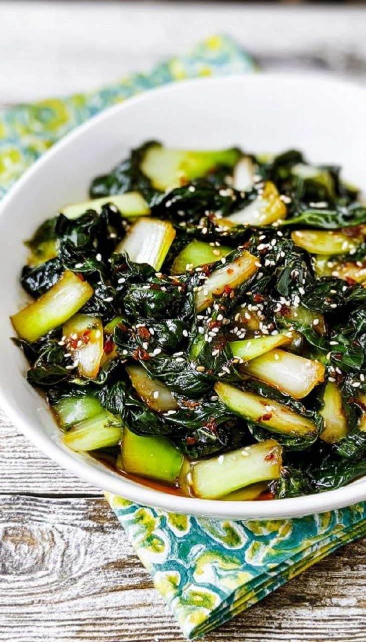 Stir-Fried Bok Choy 7 Stir-Fried Bok Choy
