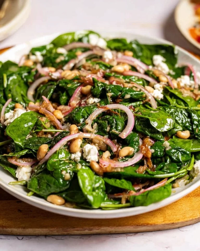 Wilted-Spinach-Salad-Recipe