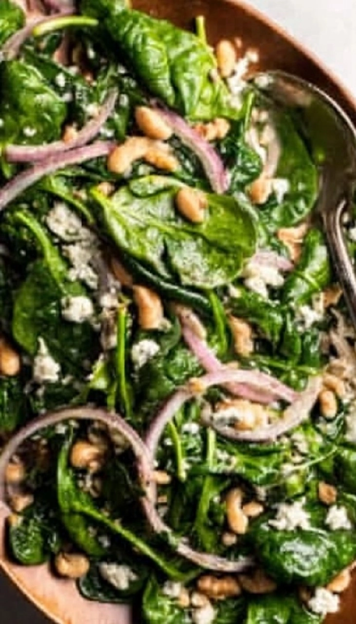 Wilted Spinach Salad