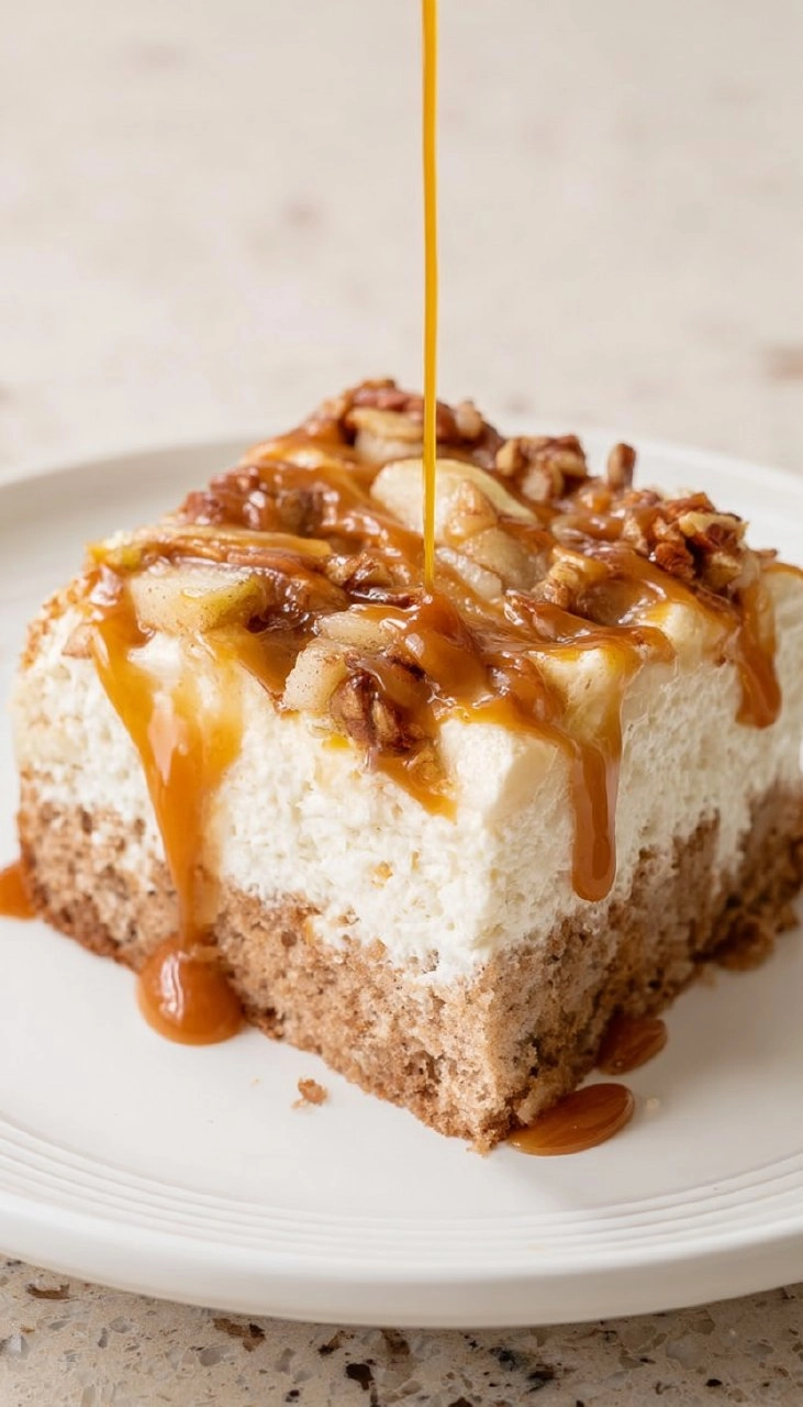 Caramel Apple Poke Cake 7 Caramel Apple Poke Cake