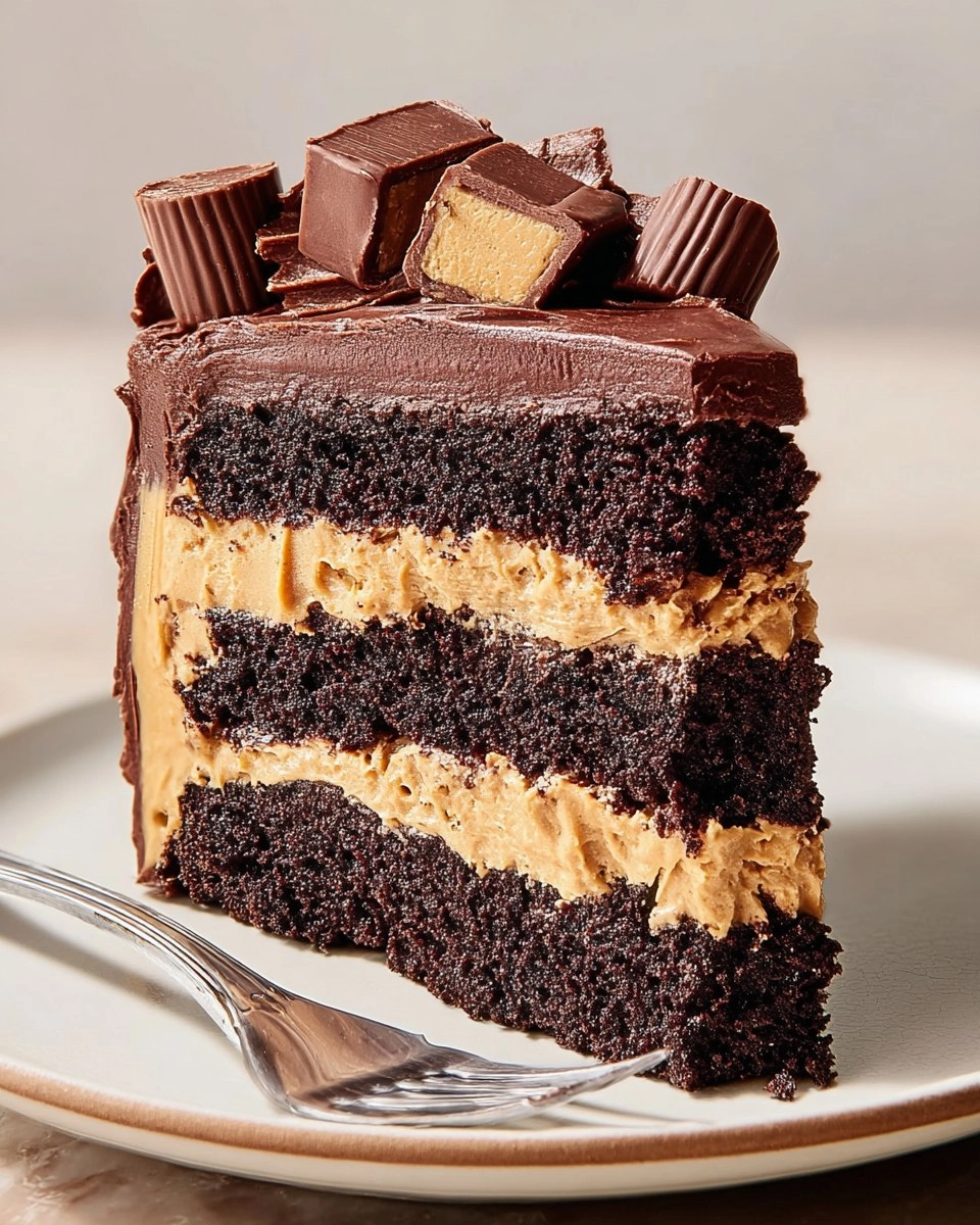Chocolate Peanut Butter Cake