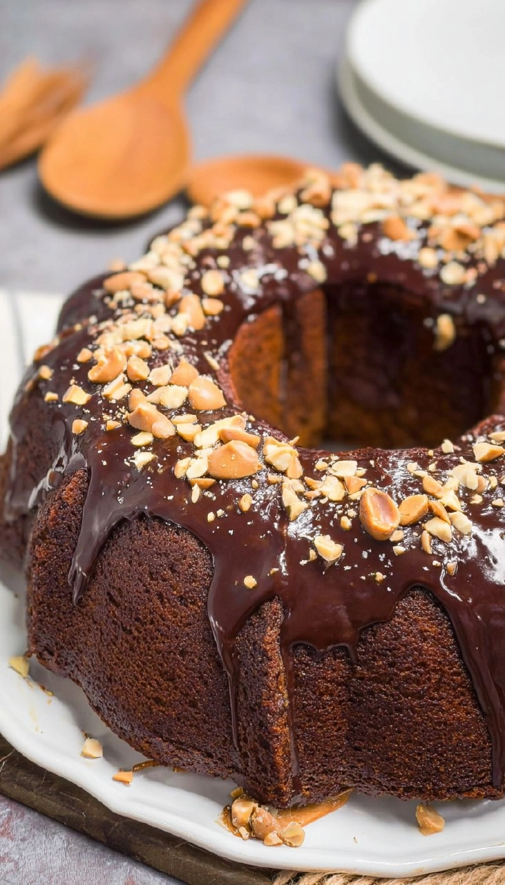 Chocolate Peanut Butter Pound Cake 7 Chocolate Peanut Butter Pound Cake