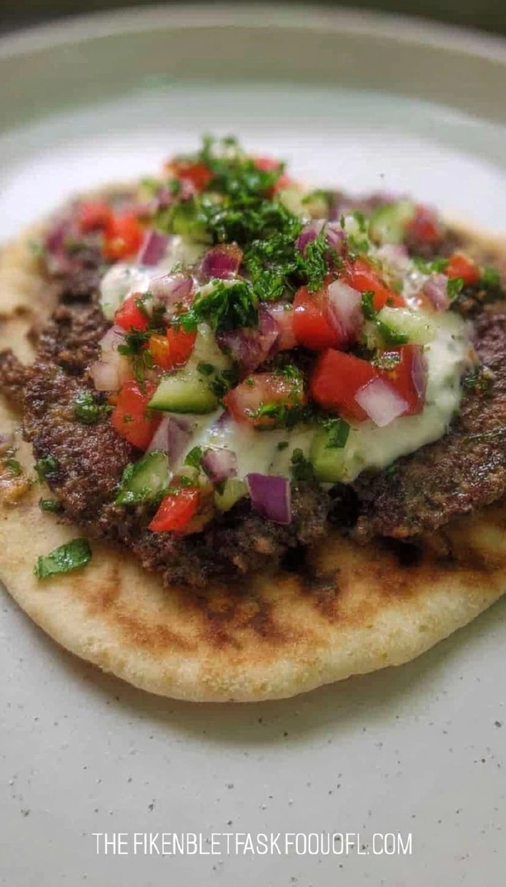 Greek-Style Smashed Kebab Pitas 7 Greek-Style Smashed Kebab Pitas