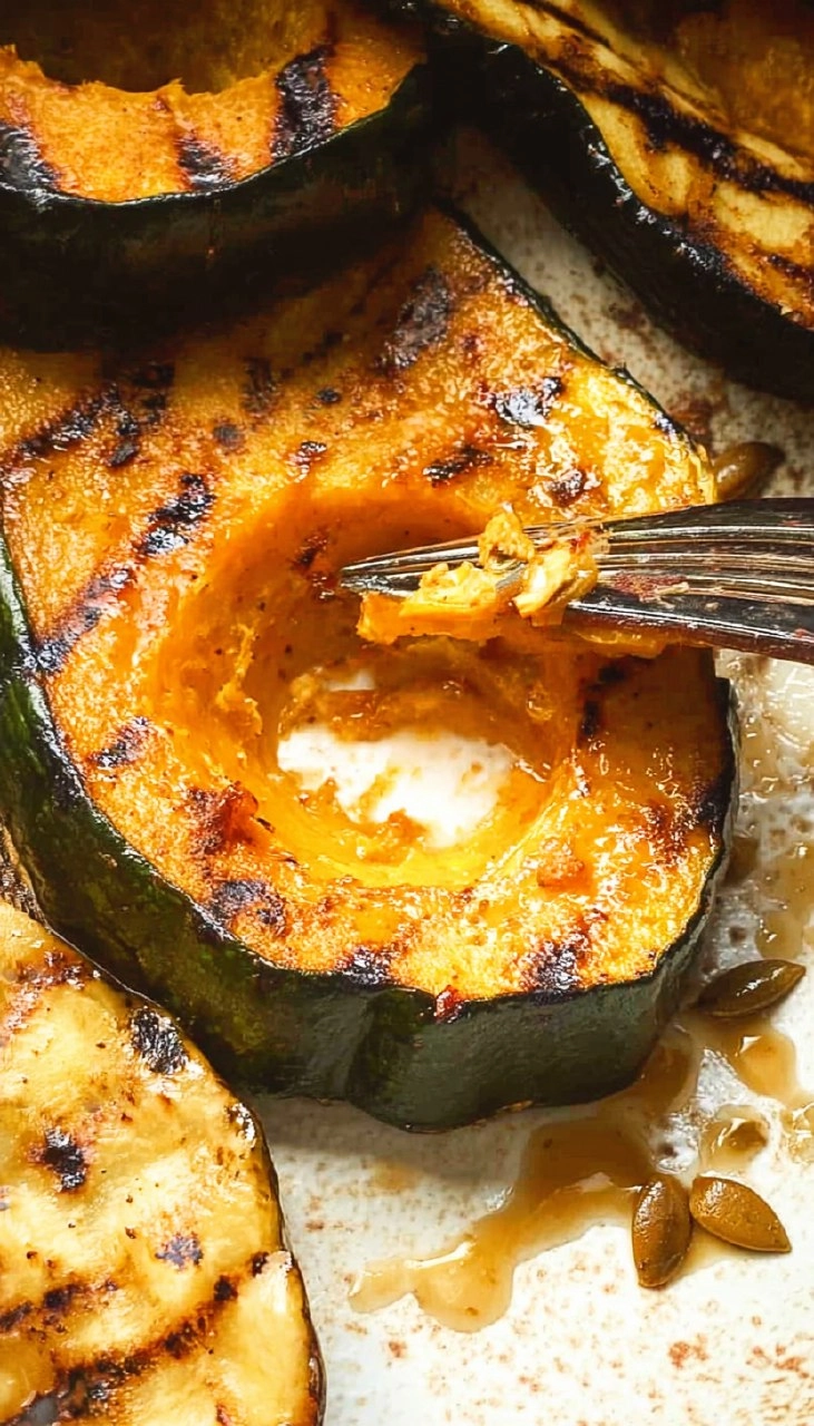 Grilled Acorn Squash 7 Grilled Acorn Squash