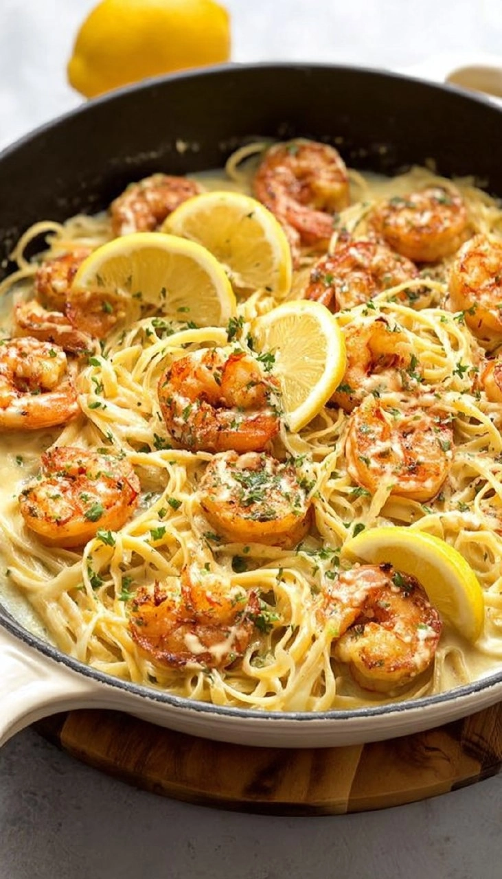 Lemon Shrimp Pasta 7 Lemon Shrimp Pasta