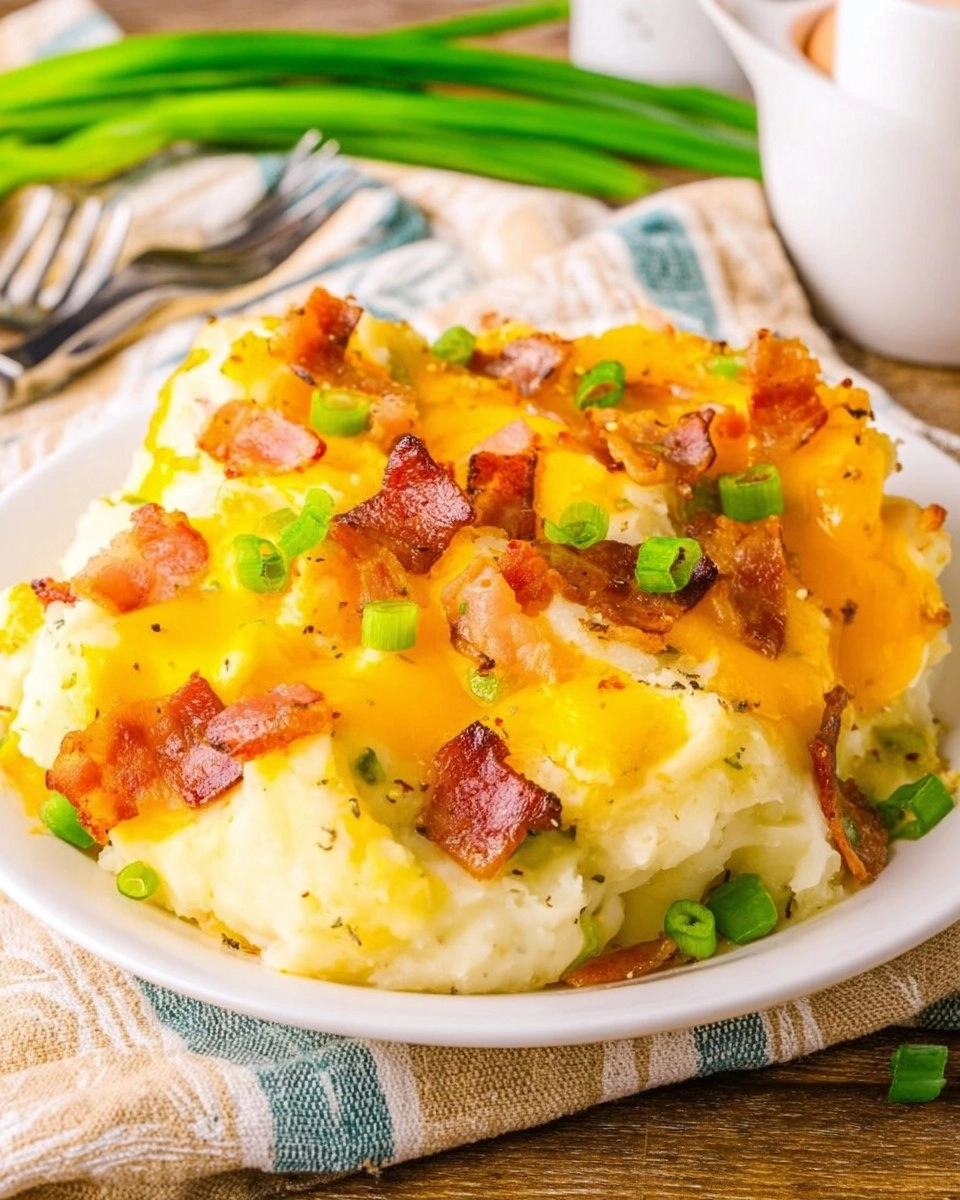 Loaded Twice Baked Potato Casserole 6 Loaded Twice Baked Potato Casserole