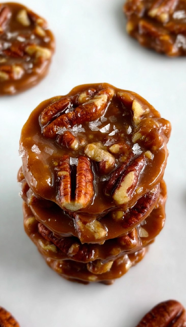 Pecan Caramel Clusters 7 Pecan Caramel Clusters