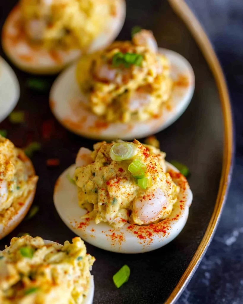 Seafood-Salad-Deviled-Eggs-Recipe