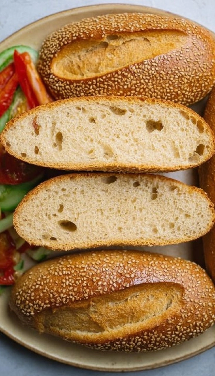 Sourdough Hoagie Rolls 7 Sourdough Hoagie Rolls