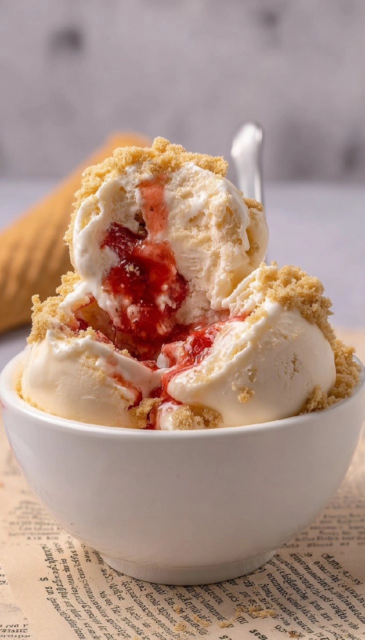 Strawberry Shortcake Ice Cream 7 Strawberry Shortcake Ice Cream