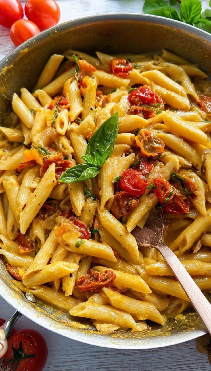 White Wine Burst Tomato Pasta 7 White Wine Burst Tomato Pasta