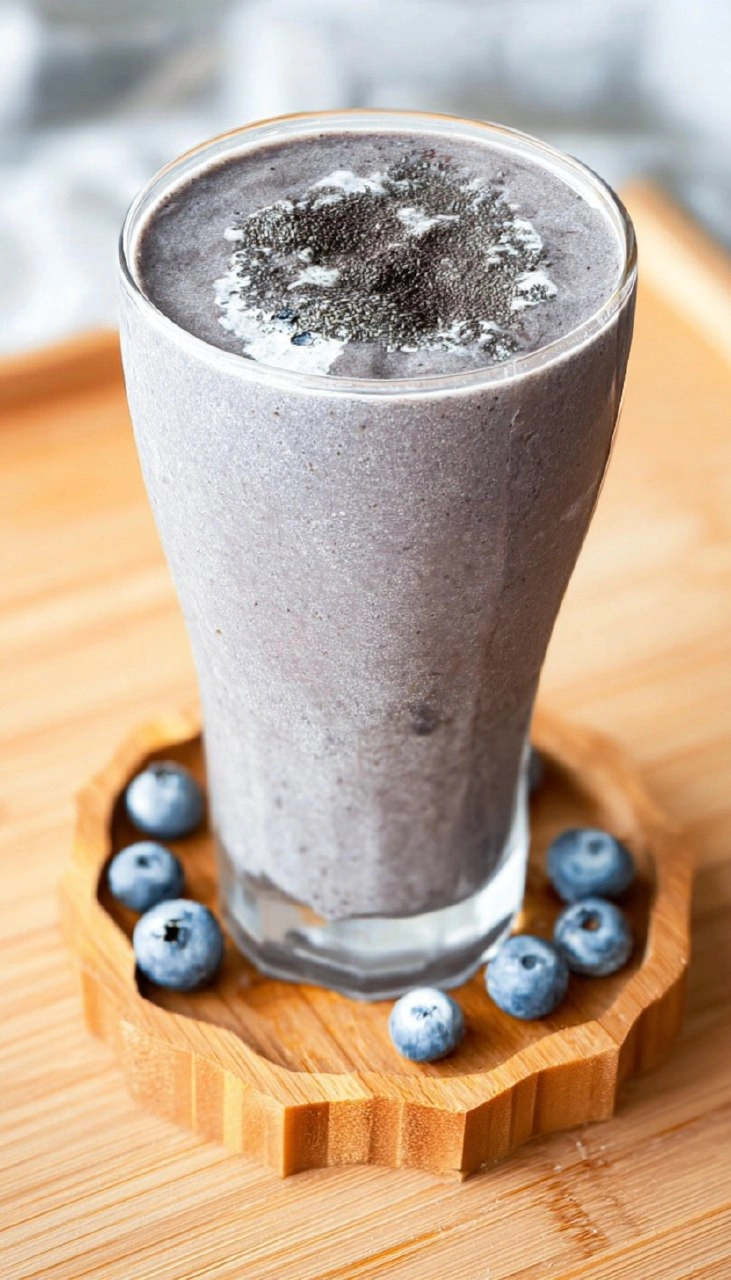 Black Sesame Smoothie 7 Black Sesame Smoothie