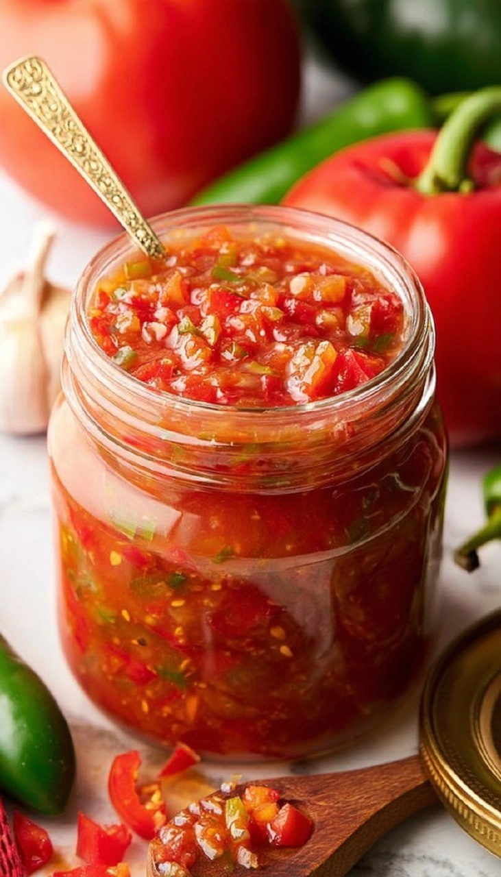 Canned Tomato Salsa 7 Canned Tomato Salsa