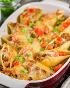 Cheesy-Taco-Stuffed-Shells-Recipe
