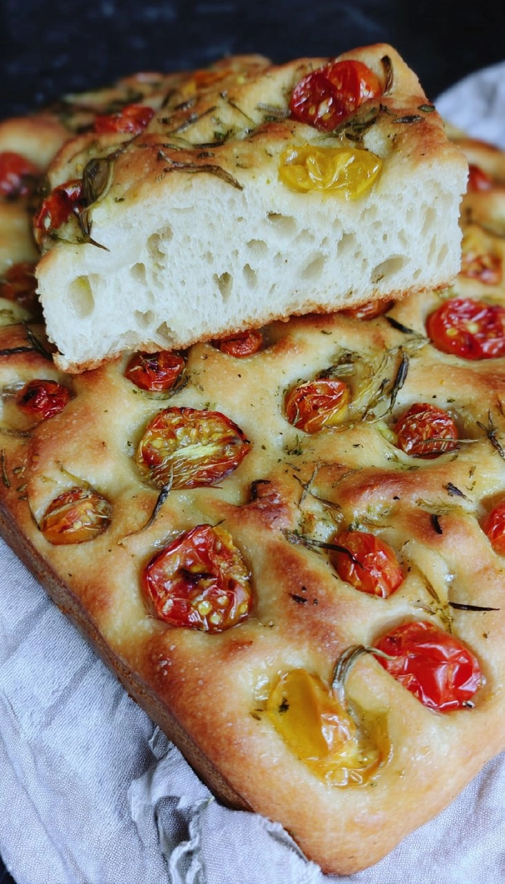 Cherry Tomato Focaccia Bread 7 Cherry Tomato Focaccia Bread