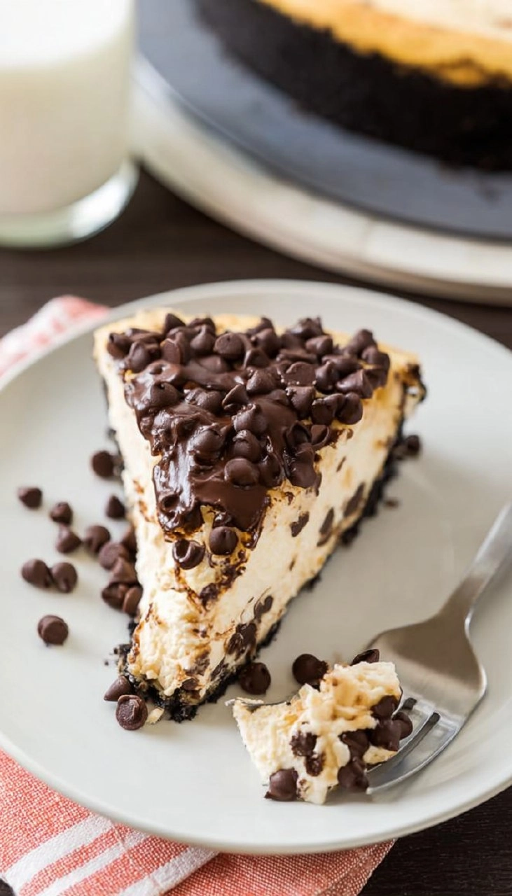 Chocolate Chip Cheesecake 7 Chocolate Chip Cheesecake