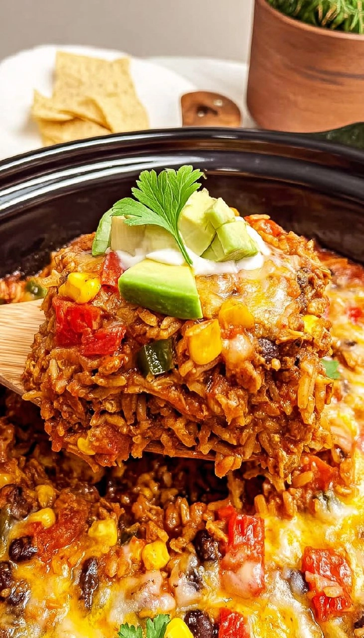 Crockpot Mexican Casserole 7 Crockpot Mexican Casserole