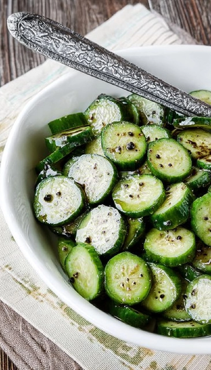Cucumber Salad With Balsamic Dressing 7 Cucumber Salad With Balsamic Dressing