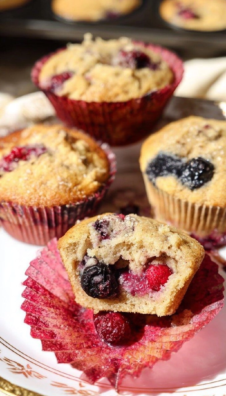 Greek Yogurt Berry Muffins 7 Greek Yogurt Berry Muffins