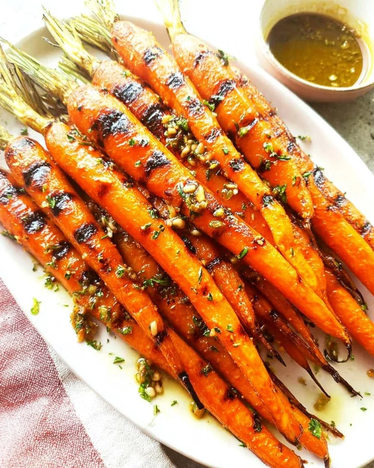 Grilled-Carrots-With-Browned-Butter-Sauce-Recipe