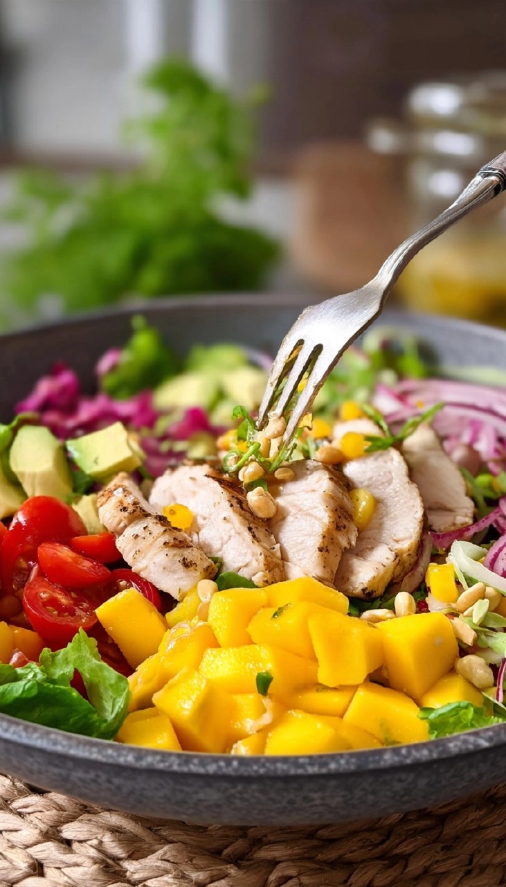 Mango Chicken Salad 7 Mango Chicken Salad
