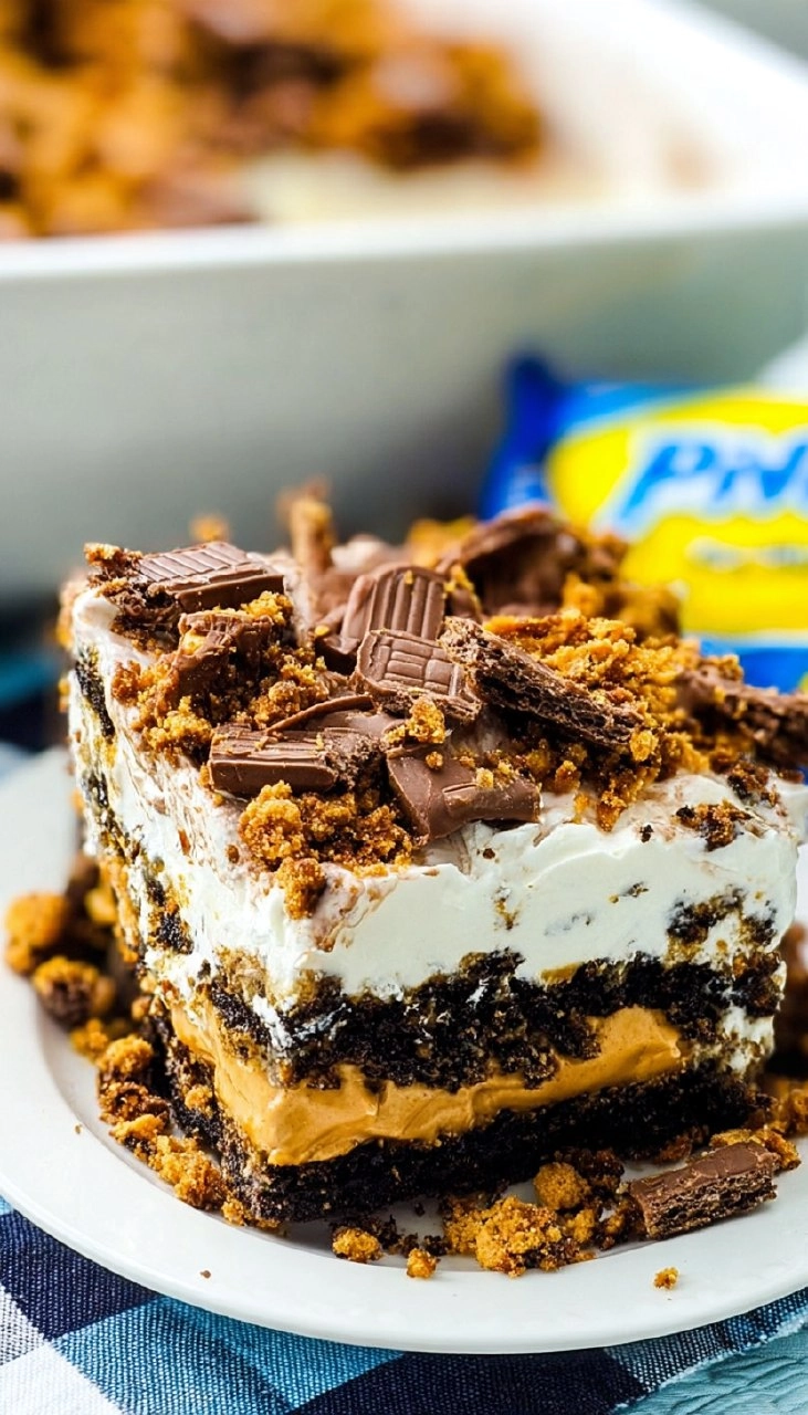 No-Bake Butterfinger Oreo Icebox Cake 7 No-Bake Butterfinger Oreo Icebox Cake