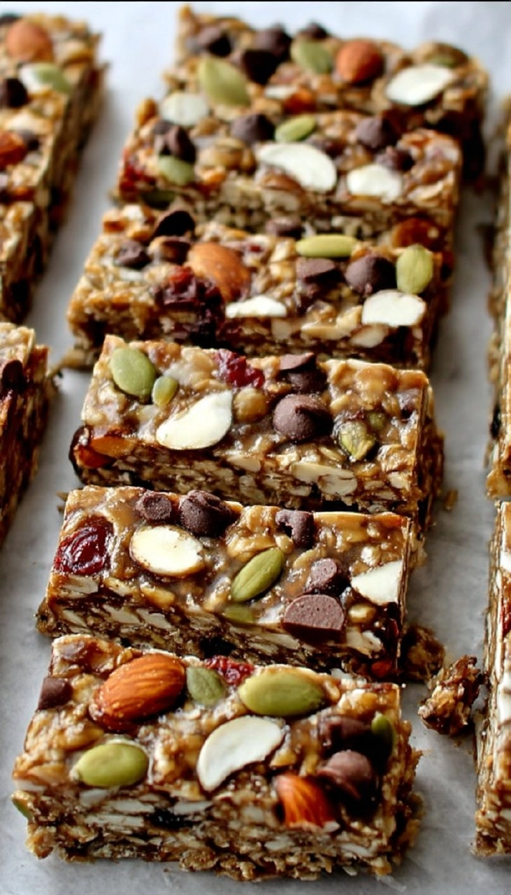 No Bake Granola Bars