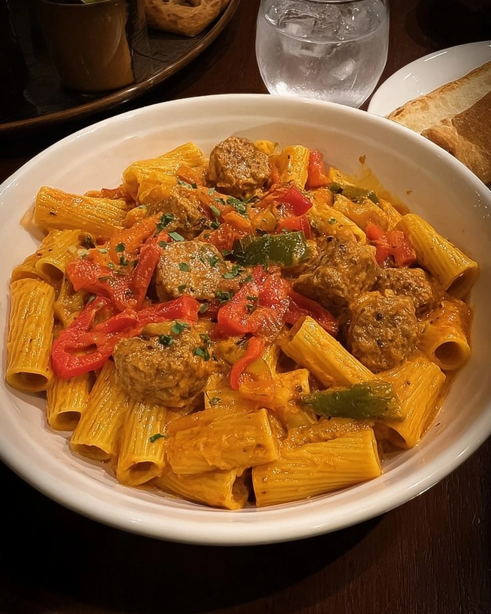 Home 2 Olive-Garden-Spicy-Sausage-Peppers-Rigatoni-Recipe